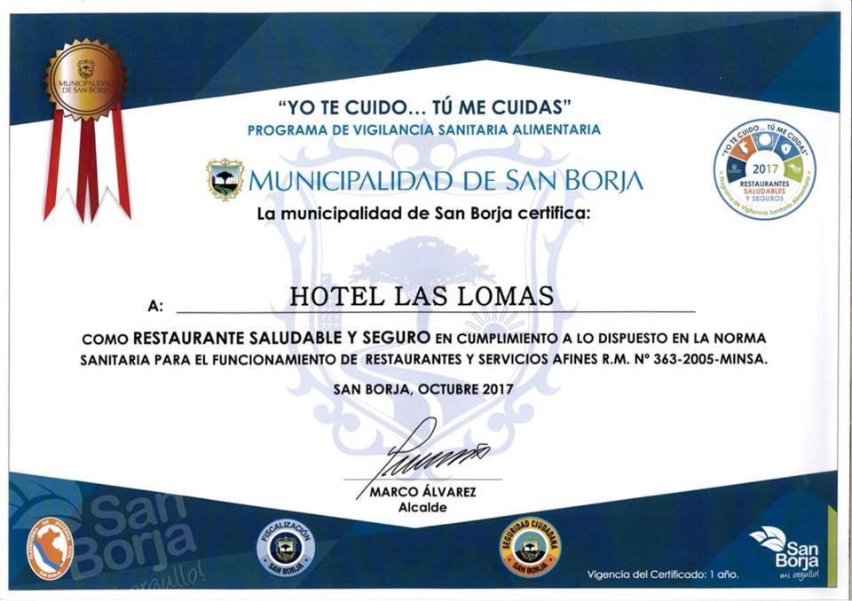 Hotel Las Lomas Lima Exteriér fotografie